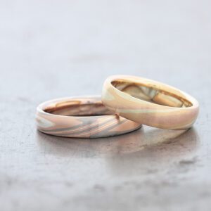 Mokume-gane-Wedding-Rings-LXV4-AG-MF-RGY-MF