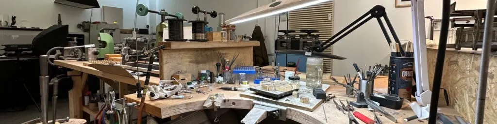 Werkstatt in den Heckmann Höfen Berlin – Handarbeit seit 2003