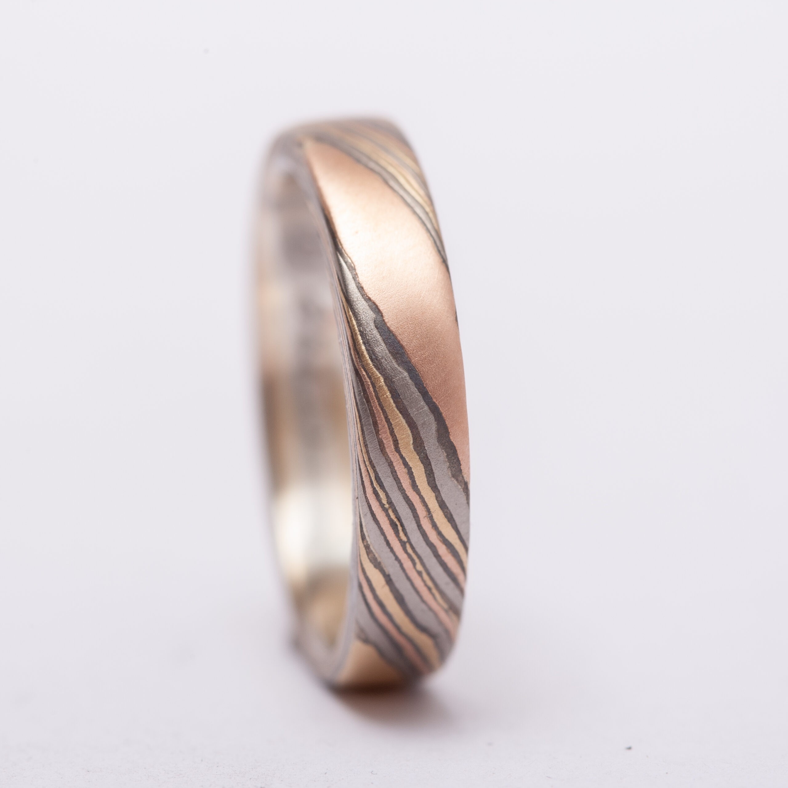 Blaze Mokume Gane – Seitenansicht