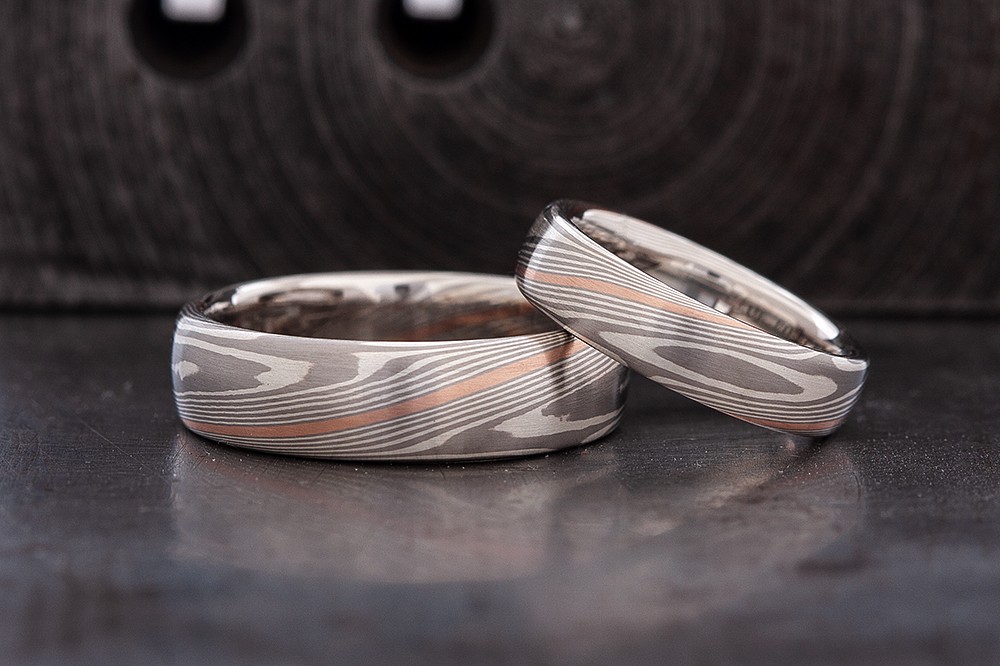 Lumen Mokume Gane – Seitenansicht