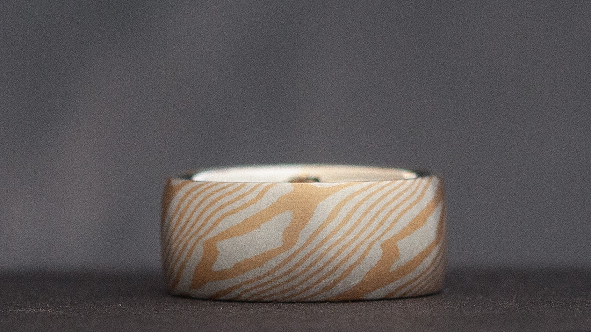 Aura Mokume Gane – Verschiedene Goldtöne