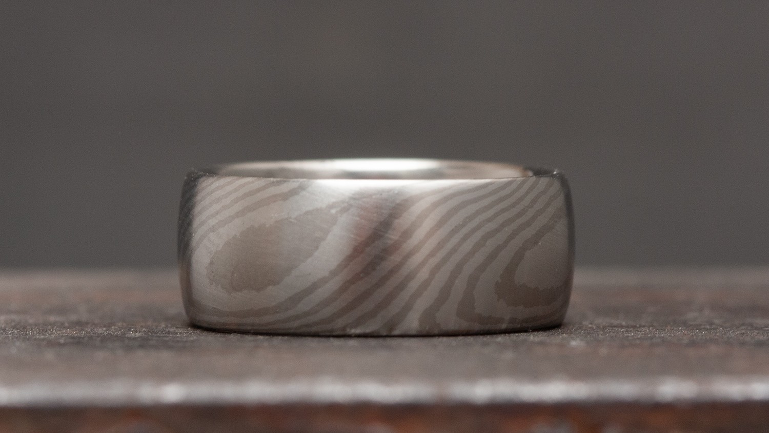 Luna Mokume Gane – Verschiedene Oberflächen