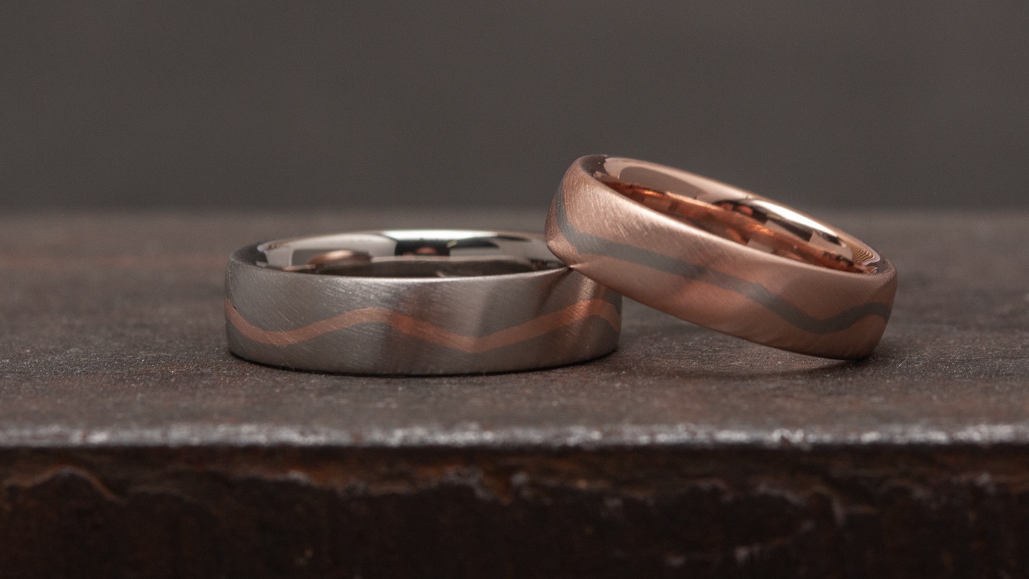 Platin Spalt Trauringe berlin mvh